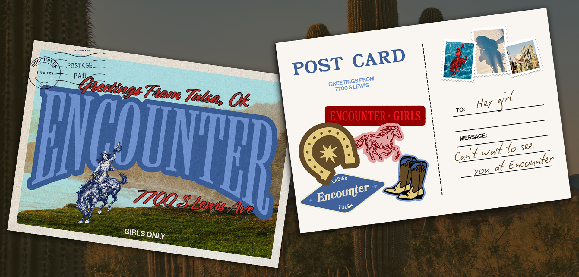Encounter postcards